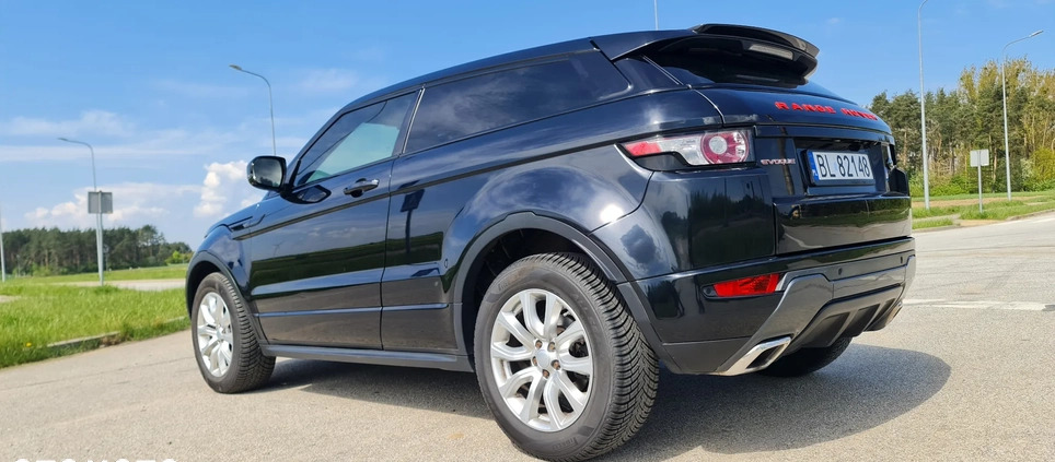 Land Rover Range Rover Evoque cena 82500 przebieg: 76000, rok produkcji 2011 z Łomża małe 704